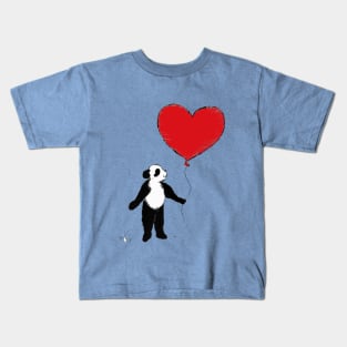 Panda Valentine Kids T-Shirt